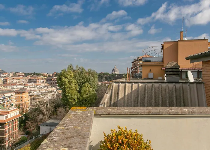 Terrazza San Pietro Vicino Metro A Apartment Rom