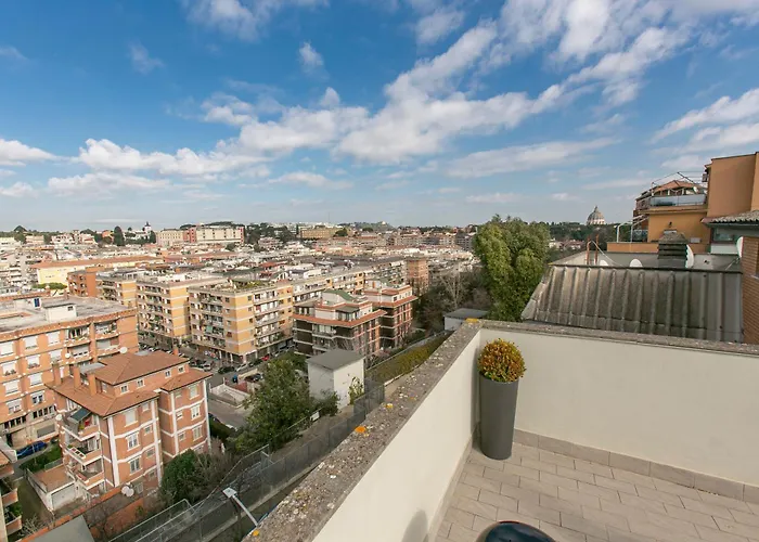 Apartment Terrazza San Pietro Vicino Metro A *